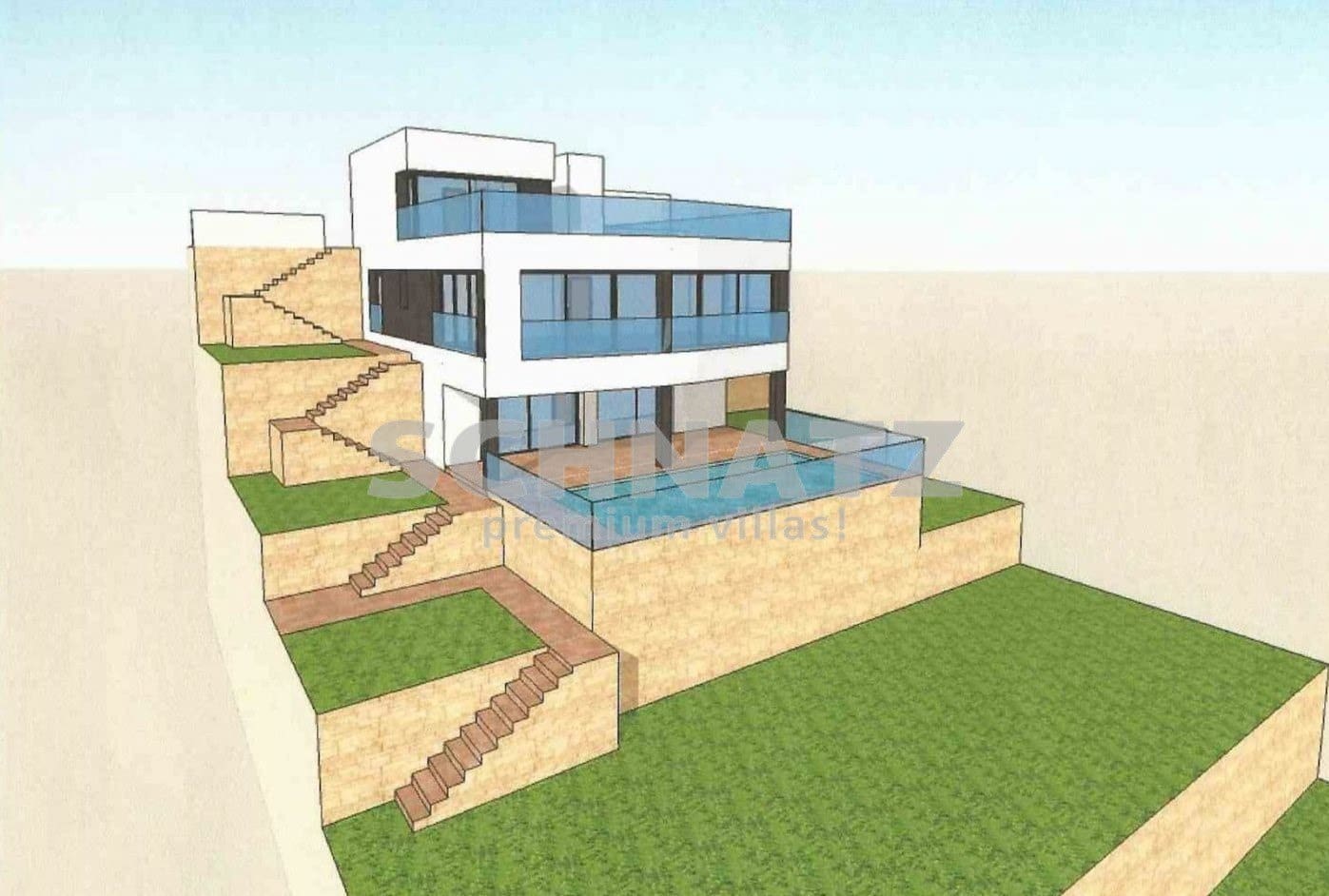 3 soveværelse Villa til salg i Calpe / Calp - € 1.985.000 (Ref: 6804290)