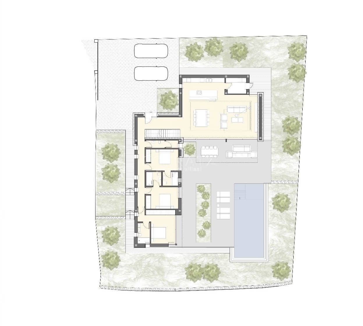 3 soveværelse Villa til salg i Moraira med swimmingpool garage - € 1.500.000 (Ref: 7689398)