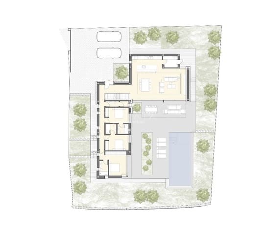 3 soveværelse Villa til salg i Moraira, Teulada-Moraira med swimmingpool garage - € 1.500.000 (Ref: 7689398)