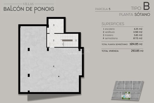 3 chambre Villa/Maison à vendre à Polop avec piscine garage - 860 000 € (Ref: 7977689)