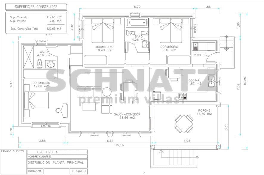 3 soverom Villa til salgs i Orba med svømmebasseng garasje - € 432 800 (Ref: 8562158)
