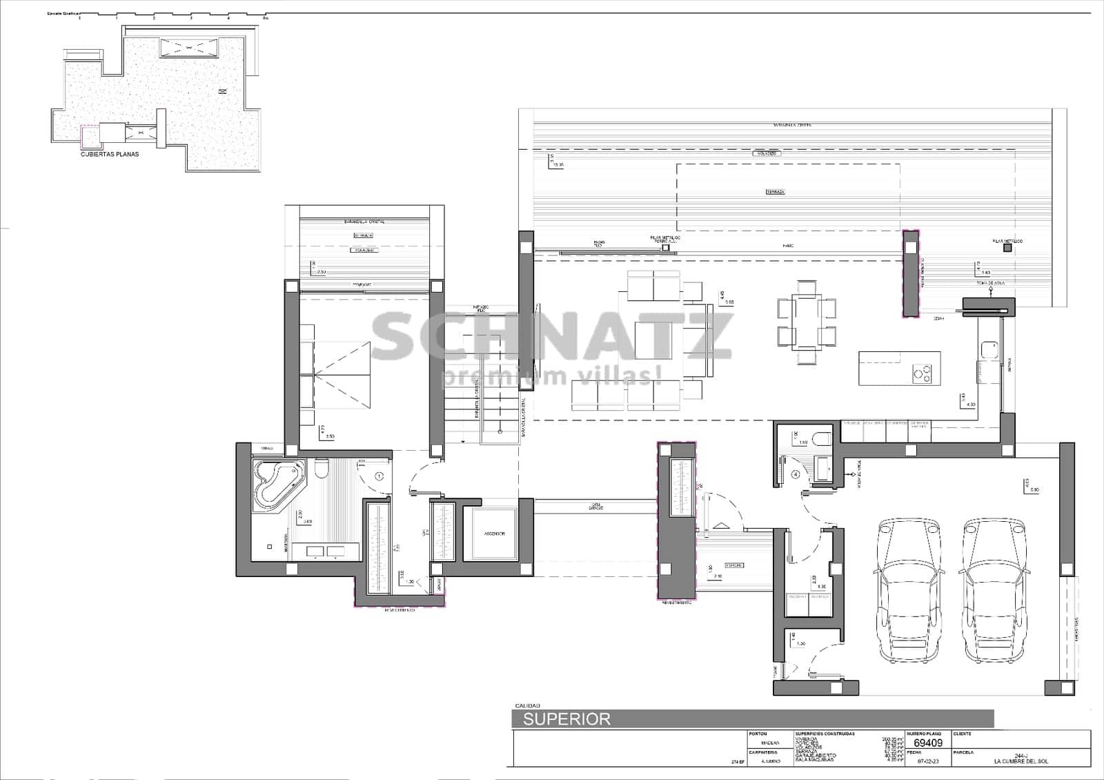 3 slaapkamer Villa te koop in Cumbre del Sol met zwembad garage - € 2.865.000 (Ref: 8562183)