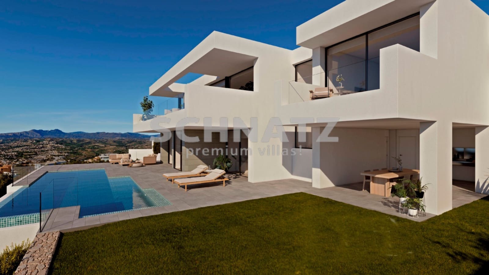 3 slaapkamer Villa te koop in Cumbre del Sol met zwembad garage - € 2.865.000 (Ref: 8562183)
