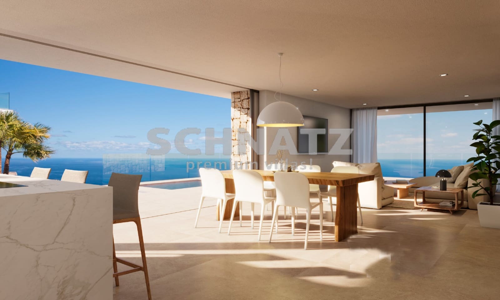 3 slaapkamer Villa te koop in Cumbre del Sol met zwembad garage - € 3.283.000 (Ref: 8562184)