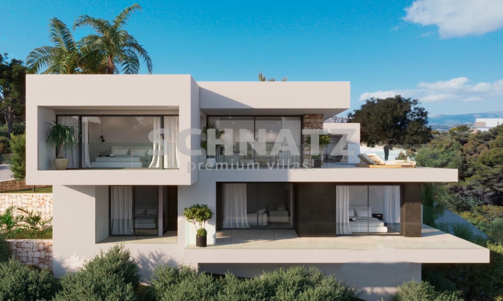 3 slaapkamer Villa te koop in Cumbre del Sol met zwembad garage - € 3.283.000 (Ref: 8562184)
