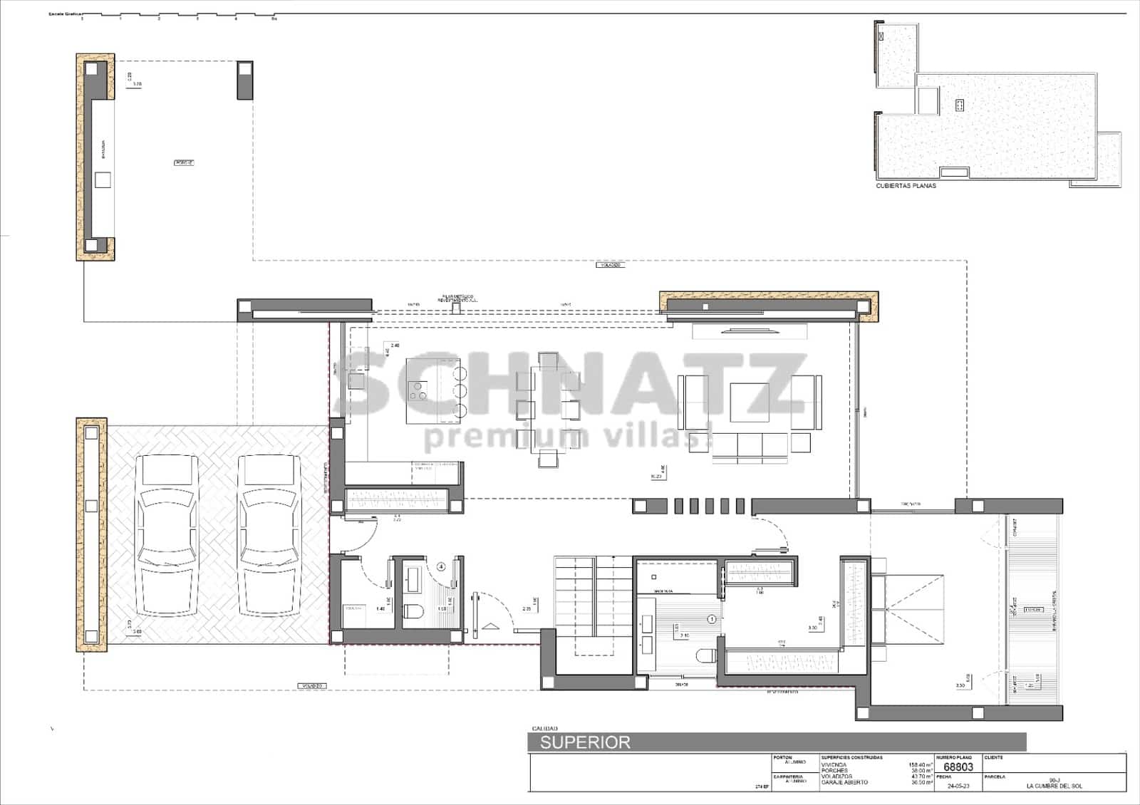 3 slaapkamer Villa te koop in Cumbre del Sol met zwembad garage - € 3.283.000 (Ref: 8562184)