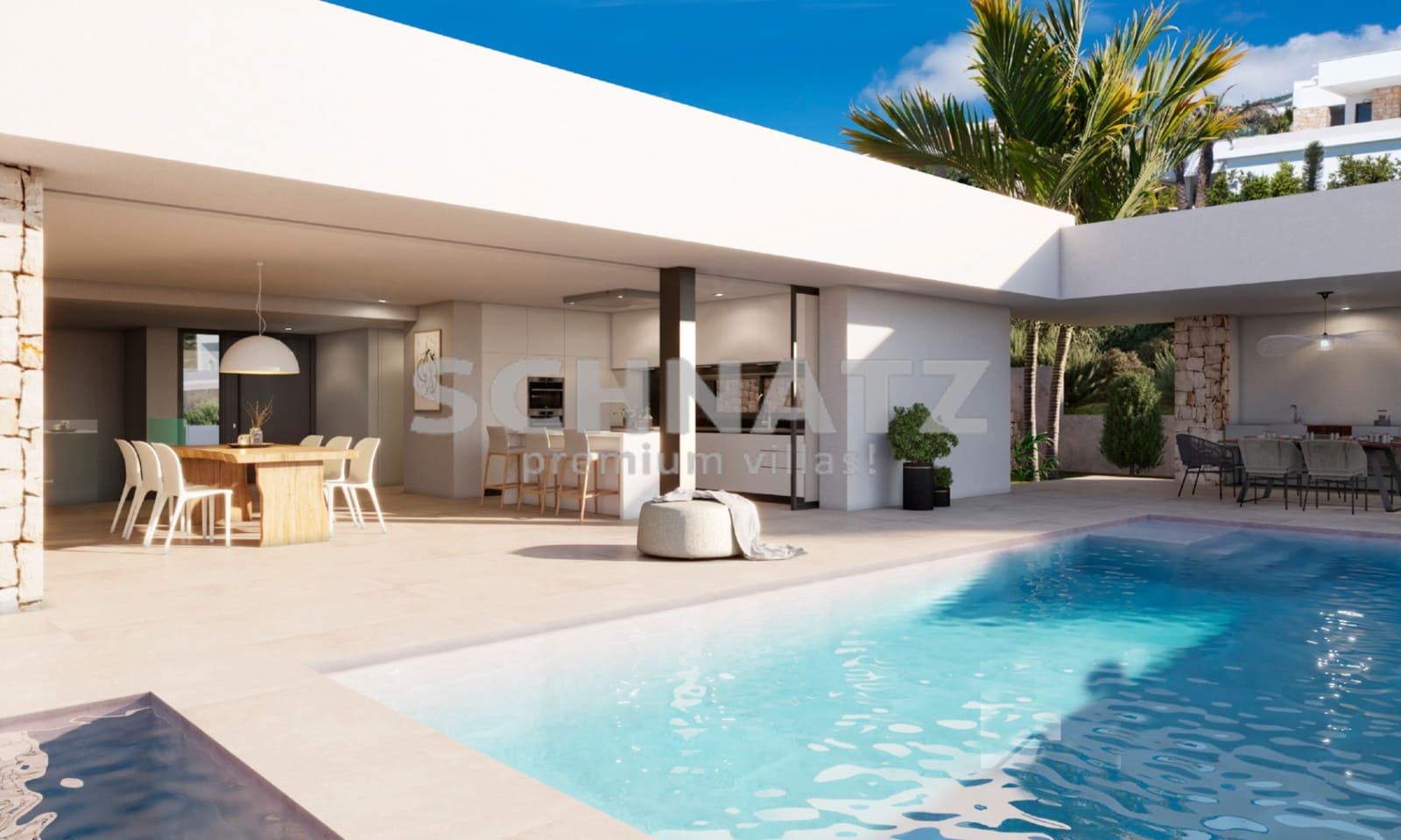 3 slaapkamer Villa te koop in Cumbre del Sol met zwembad garage - € 3.283.000 (Ref: 8562184)