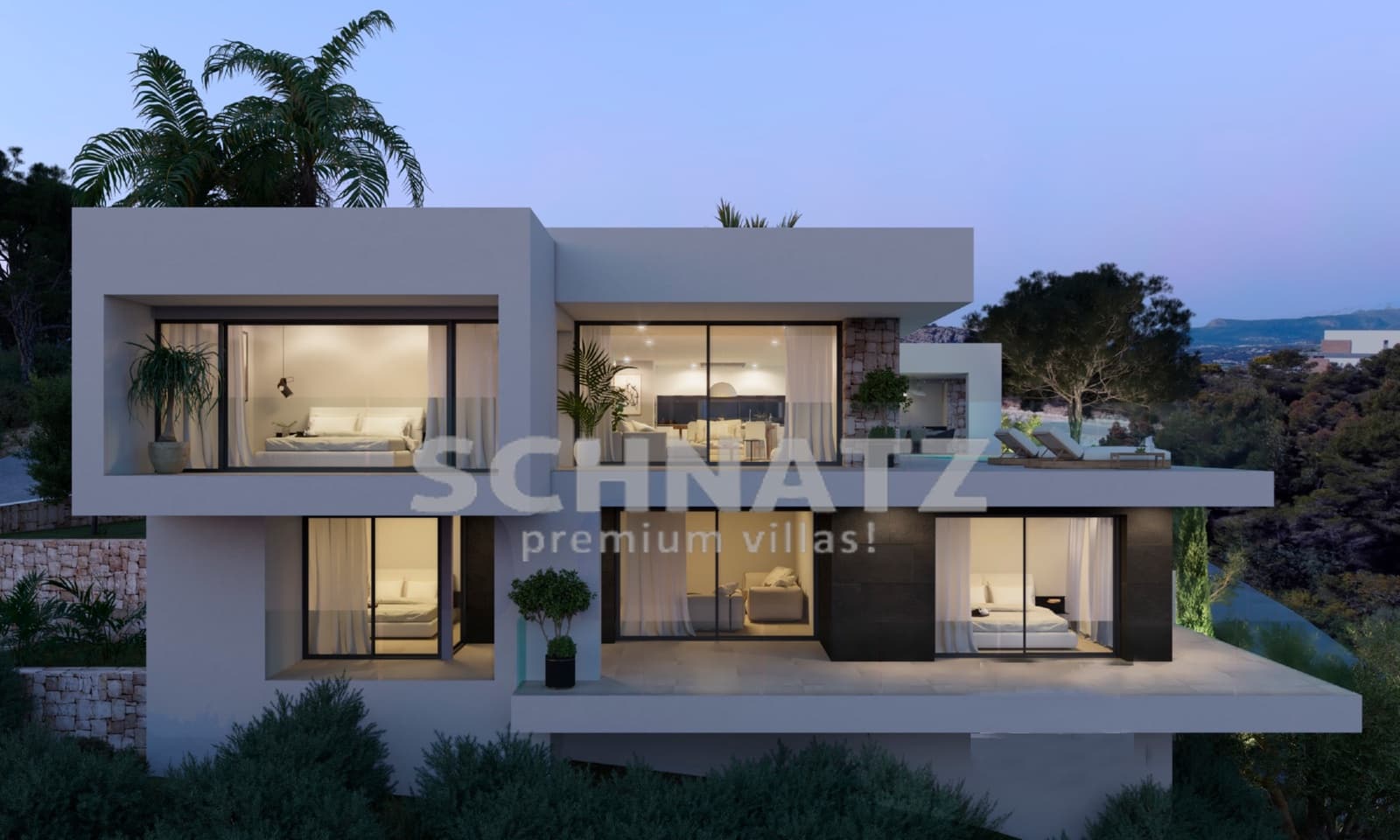 3 slaapkamer Villa te koop in Cumbre del Sol met zwembad garage - € 3.283.000 (Ref: 8562184)
