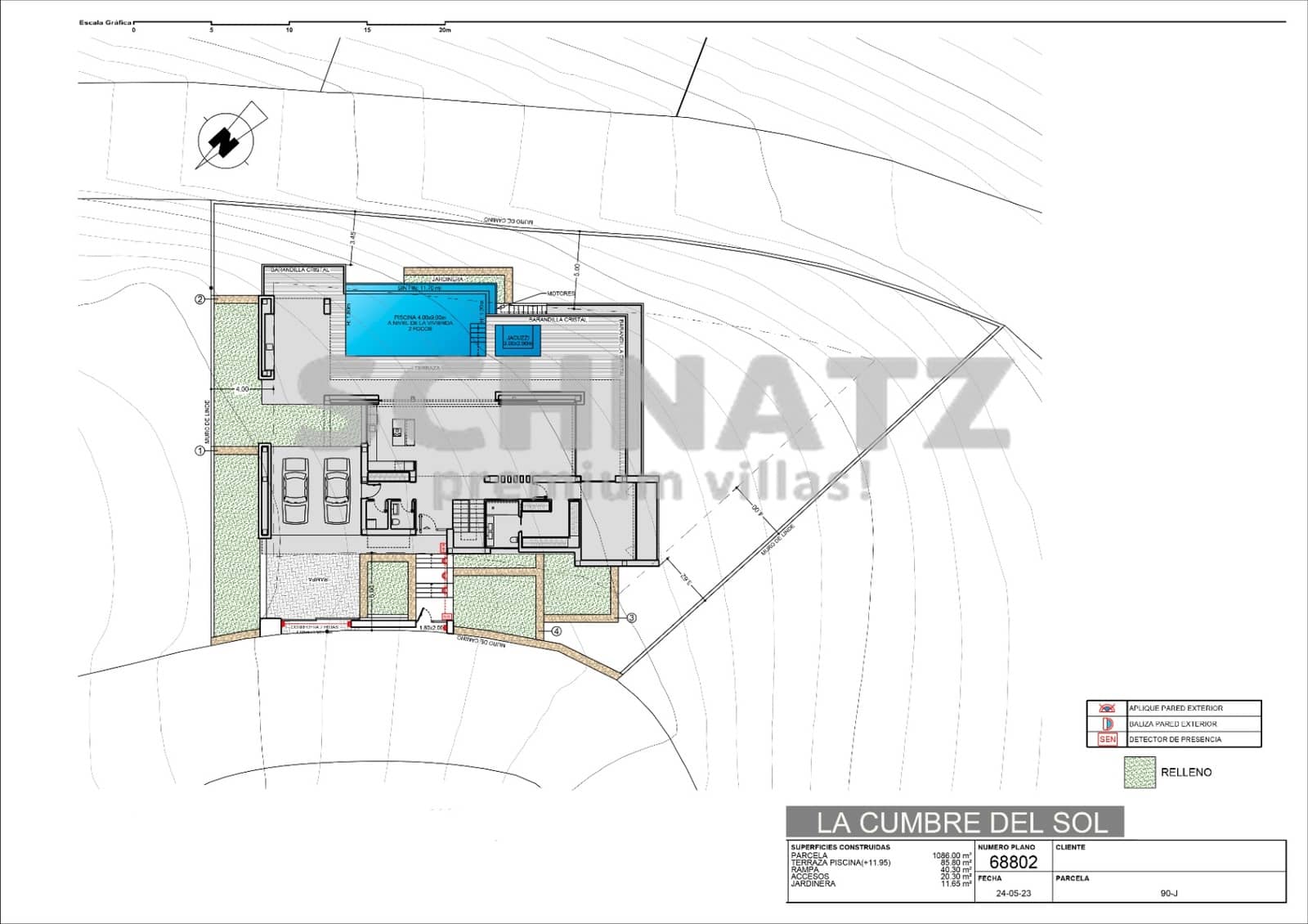 3 slaapkamer Villa te koop in Cumbre del Sol met zwembad garage - € 3.283.000 (Ref: 8562184)