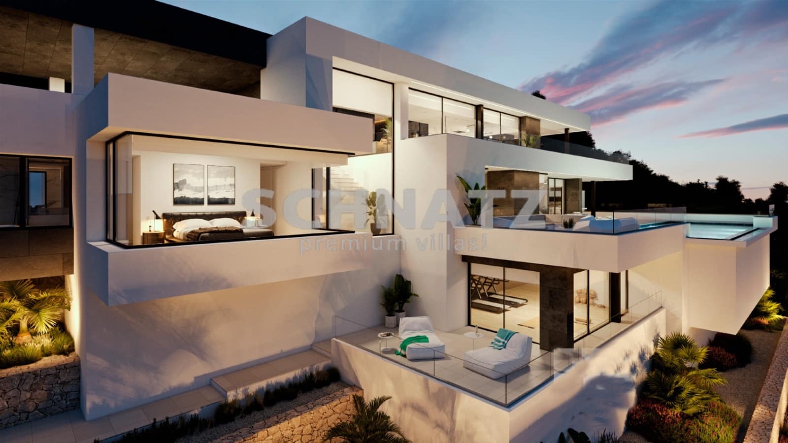 3 bedroom Villa for sale in Cumbre del Sol with pool garage - € 3,671,000 (Ref: 8562186)