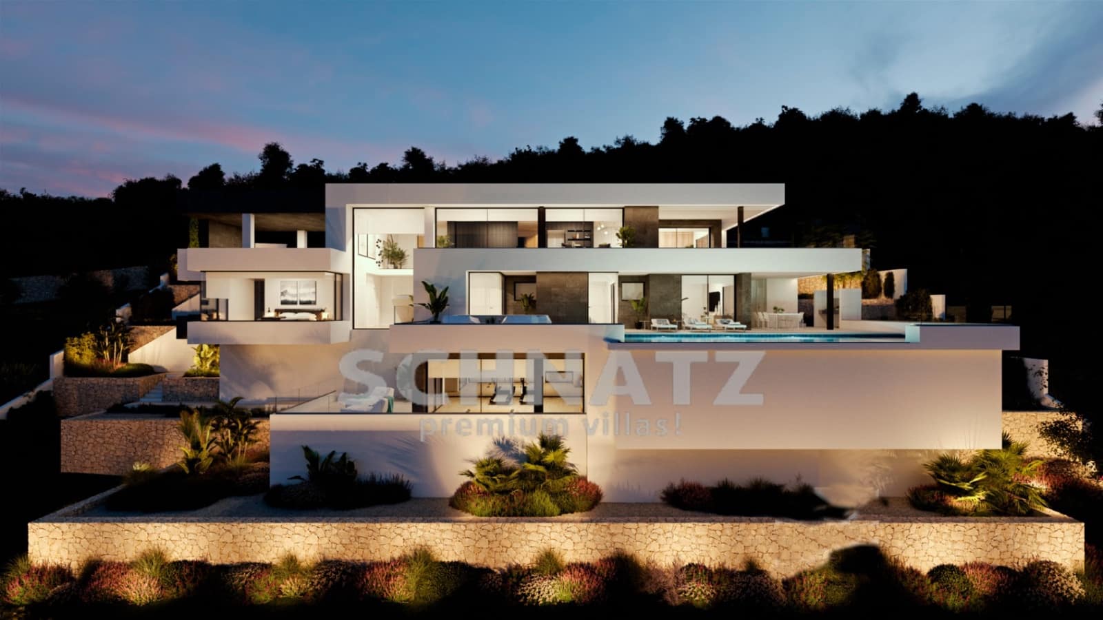 3 bedroom Villa for sale in Cumbre del Sol with pool garage - € 3,671,000 (Ref: 8562186)