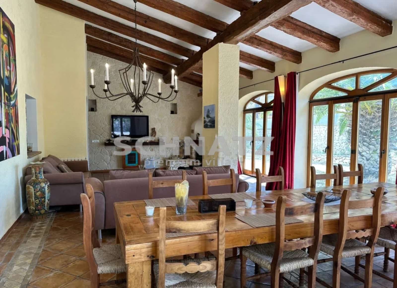 7 makuuhuone Maalaistalo myytävänä paikassa Benissa mukana uima-altaan 
autotalli - 995 000 € (Ref: 8562214)