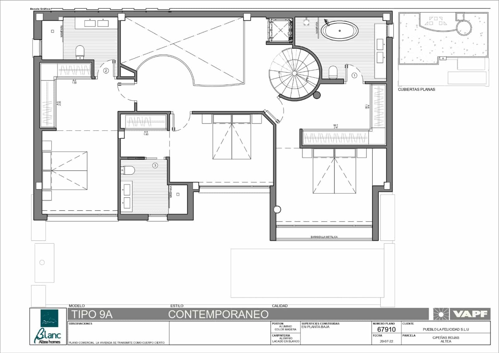 5 slaapkamer Appartement te koop in Altea met garage - € 1.202.400 (Ref: 8562232)