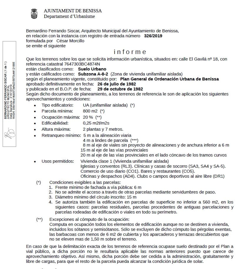 Byggetomt til salgs i Benissa - € 1 500 000 (Ref: 8562250)