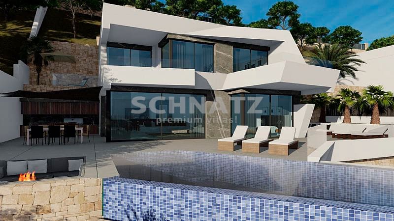 4 camera da letto Villa in vendita in Calpe / Calp con piscina garage - 1.690.000 € (Rif: 8723164)