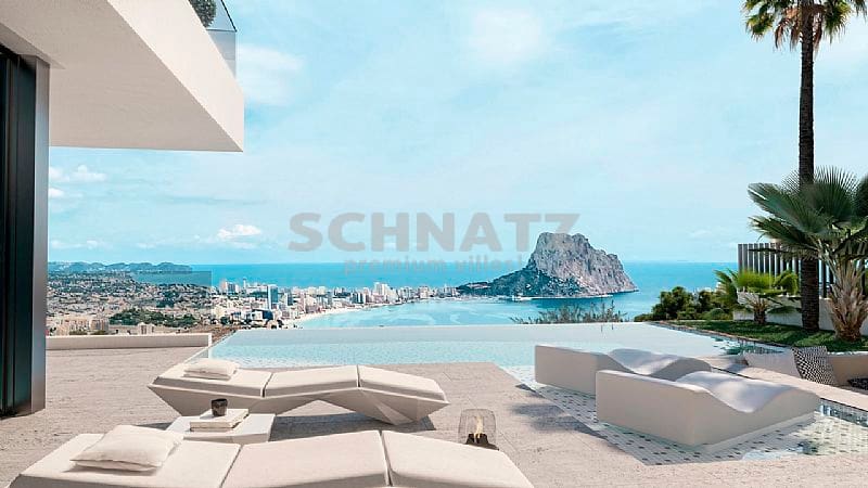 Chalet de 4 habitaciones en Calpe / Calp en venta con piscina garaje - 1.550.000 € (Ref: 8736076)