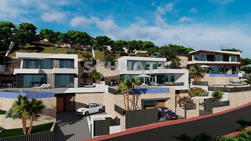 Chalet de 4 habitaciones en Calpe / Calp en venta con piscina garaje - 1.550.000 € (Ref: 8736076)