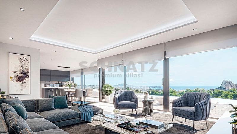 4 bedroom Villa for sale in Calpe / Calp with pool garage - € 1,550,000 (Ref: 8736077)