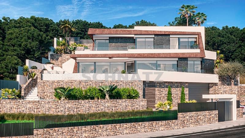 4 bedroom Villa for sale in Calpe / Calp with pool garage - € 1,550,000 (Ref: 8736077)