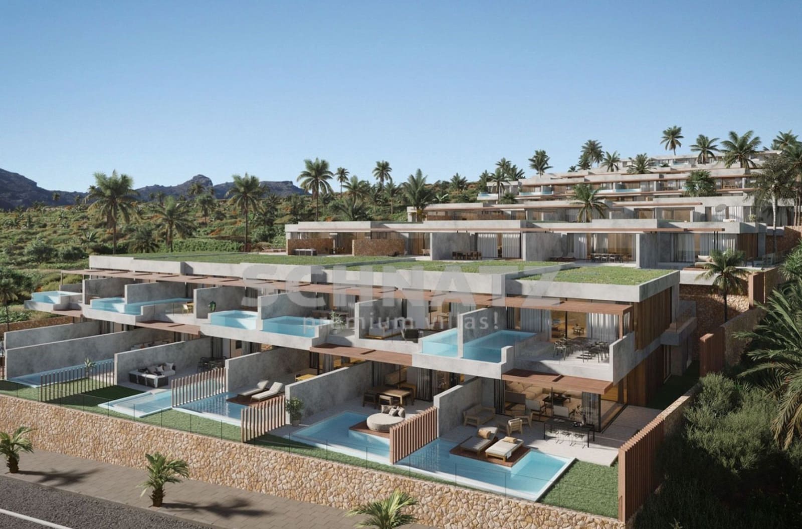 3 quarto Penthouse para venda em Costa Adeje com piscina garagem - 1 525 000 € (Ref: 8771180)