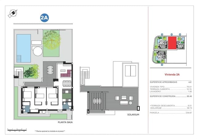 3 sypialnia Dom blizniak na sprzedaż w Els Poblets - 415 000 € (Ref: 10030697)