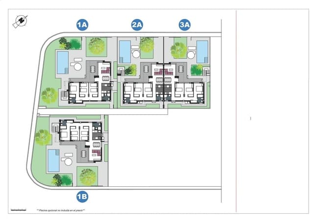 3 sypialnia Dom blizniak na sprzedaż w Els Poblets - 415 000 € (Ref: 10030697)