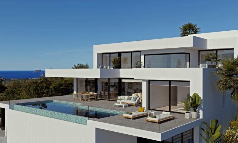 4 sypialnia Willa na sprzedaż w Cumbre del Sol z basenem garażem - 2 720 000 € (Ref: 10091209)