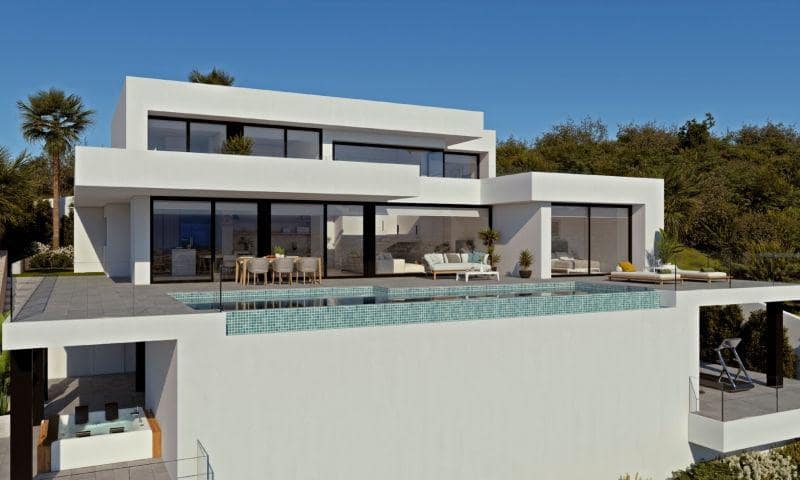 4 sypialnia Willa na sprzedaż w Cumbre del Sol z basenem garażem - 2 720 000 € (Ref: 10091209)