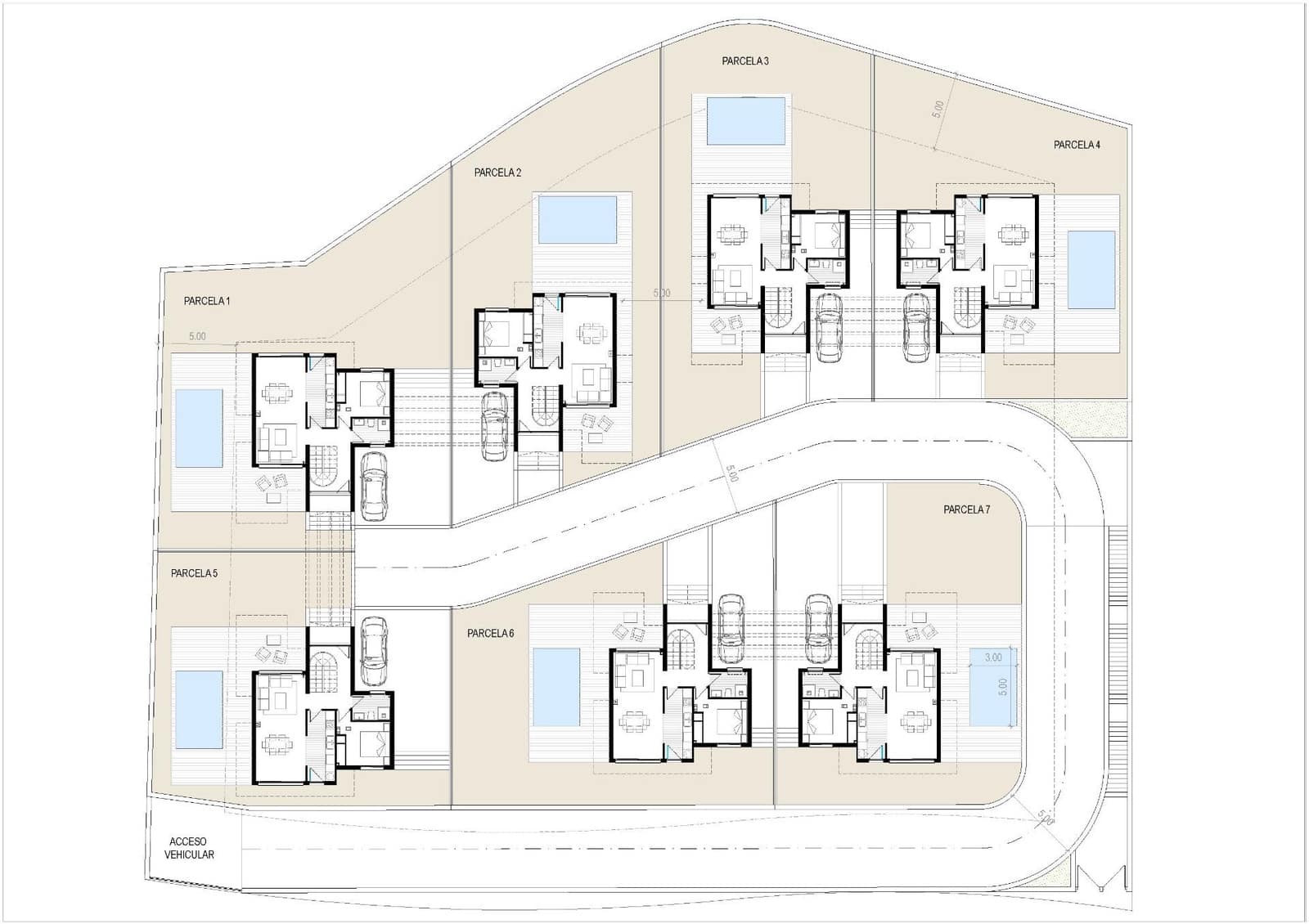 3 sypialnia Willa na sprzedaż w La Nucia z basenem garażem - 485 000 € (Ref: 9435636)