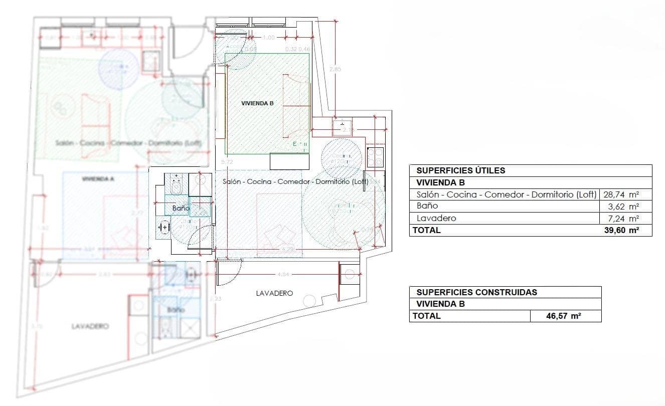 1 sovrum Studio till salu i Benidorm - 170 000 € (Ref: 9455149)