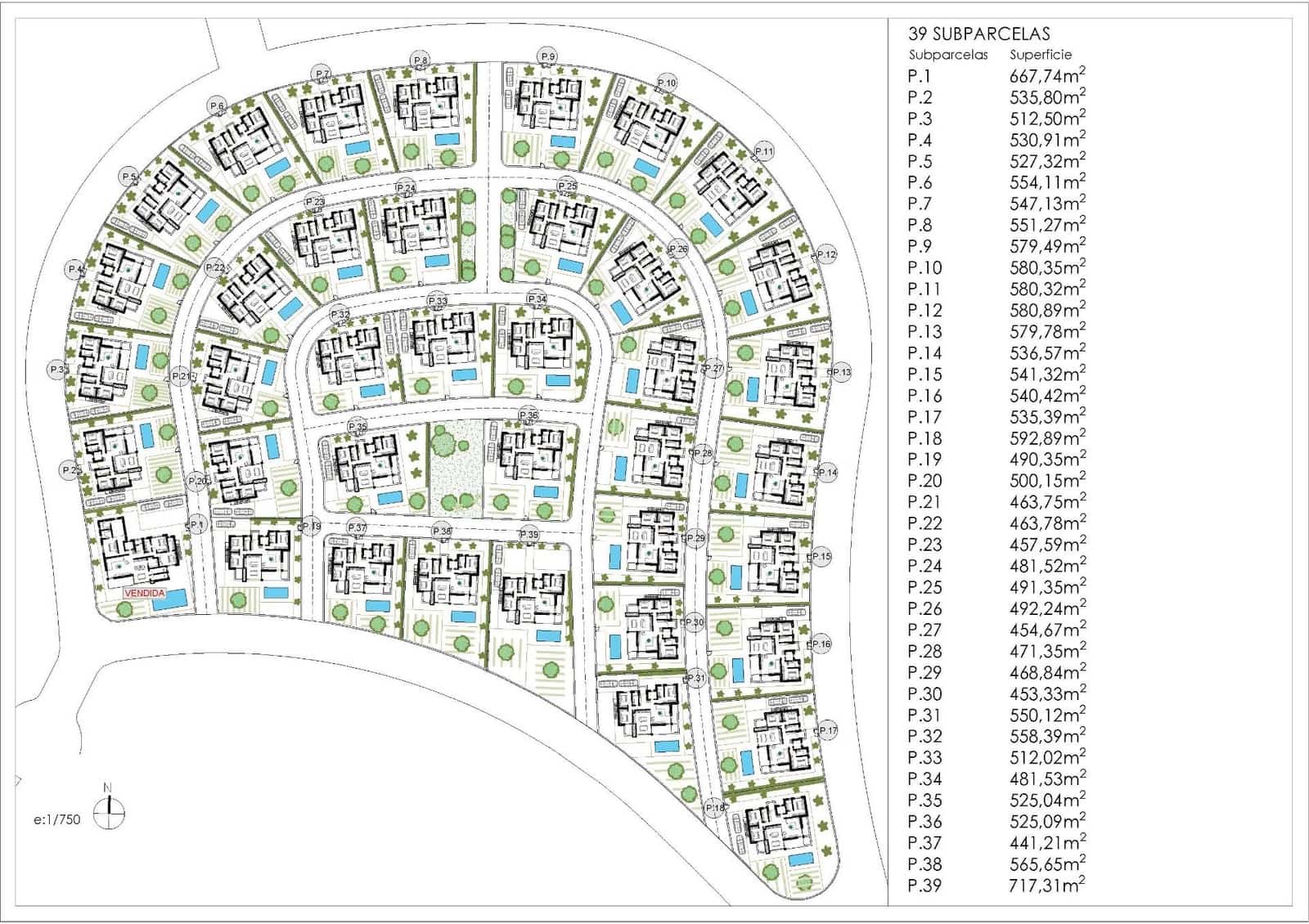3 chambre Villa/Maison à vendre à Hacienda del Alamo avec piscine garage - 379 900 € (Ref: 9455320)