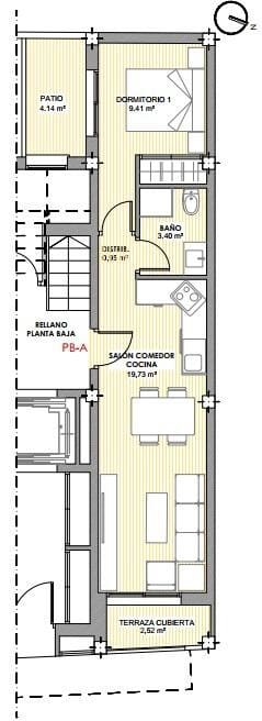 1 quarto Apartamento para venda em Torrevieja com piscina - 176 000 € (Ref: 9469123)