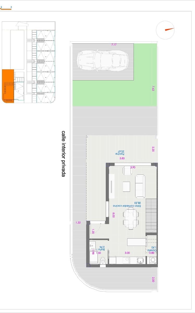 3 sovrum Hus till salu i Orihuela Costa med pool garage - 355 000 € (Ref: 9469440)