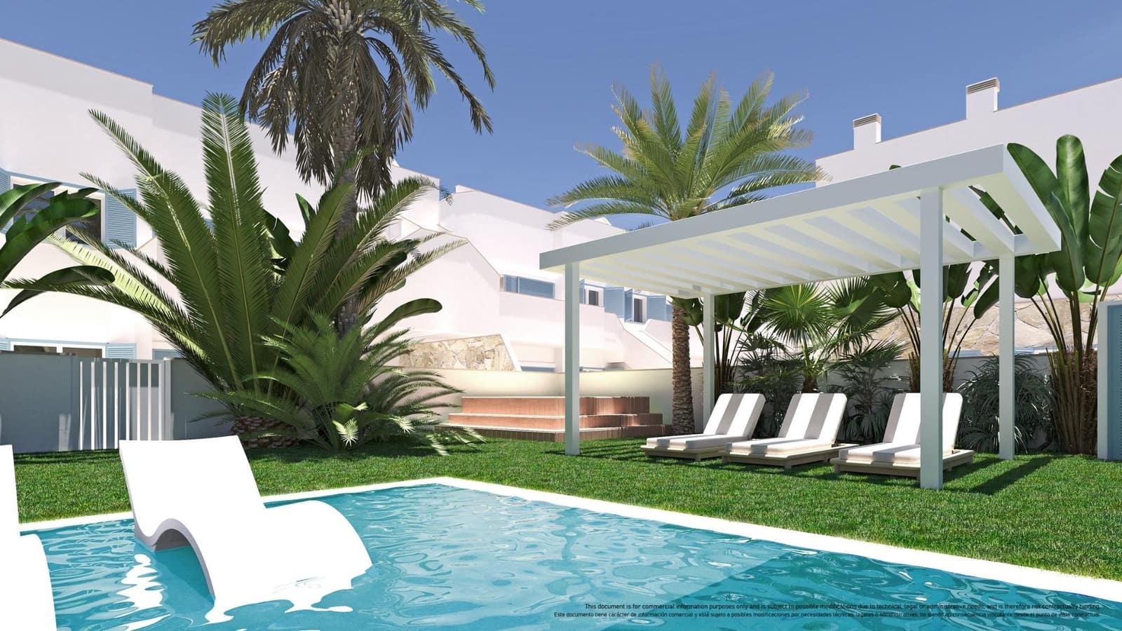 3 Zimmer Bungalow zu verkaufen in Torre de la Horadada mit Pool Garage - 380.000 € (Ref: 9469478)