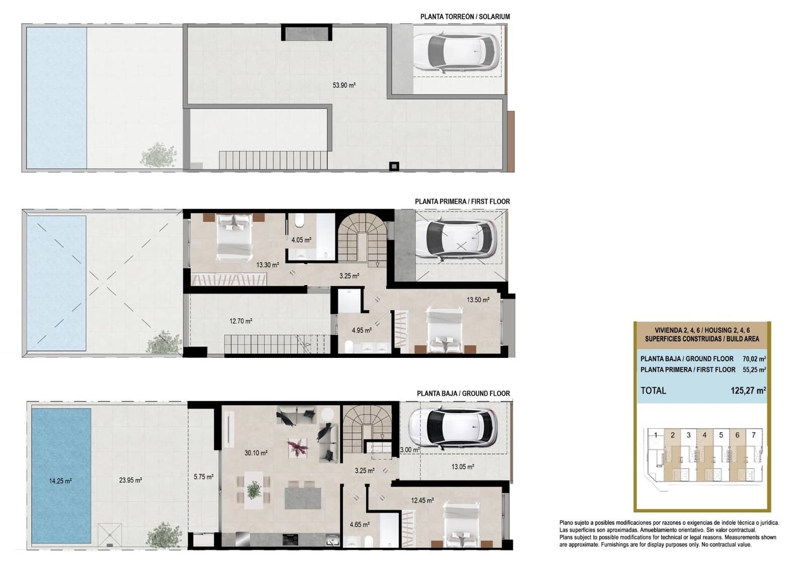Casa de 3 habitaciones en San Javier en venta con piscina garaje - 287.900 € (Ref: 9469788)