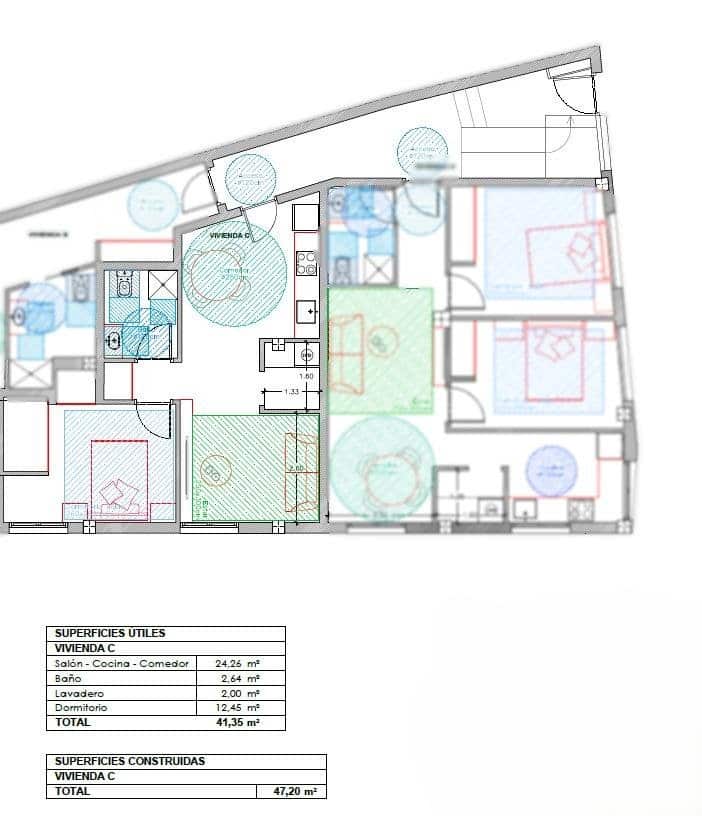 1 bedroom Apartment for sale in Benidorm - € 195,000 (Ref: 9482465)