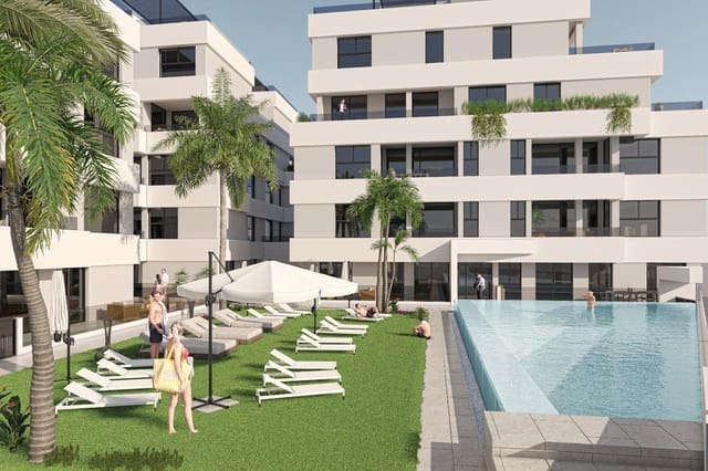 3 Zimmer Apartment zu verkaufen in San Pedro del Pinatar ciudad, San Pedro del Pinatar mit Pool Garage - 289.000 € (Ref: 9482511)