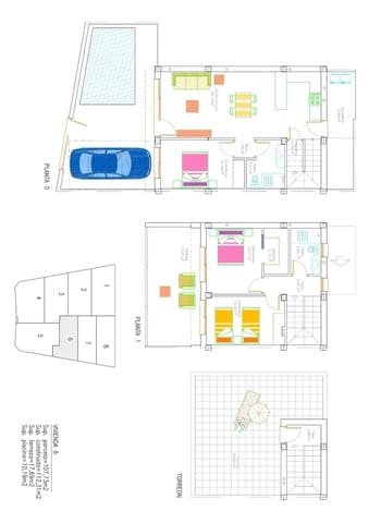 3 soveværelse Villa til salg i Los Peñascos - El Salero - Los Imbernones, San Pedro del Pinatar med swimmingpool garage - € 389.000 (Ref: 9482707)