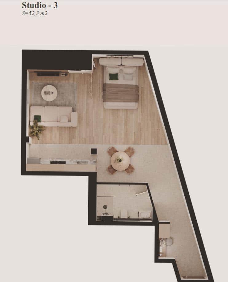 1 bedroom Apartment for sale in Benidorm - € 185,000 (Ref: 9510405)