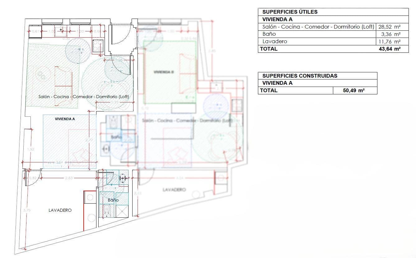 1 makuuhuone Yksiö myytävänä paikassa Benidorm - 170 000 € (Ref: 9519796)