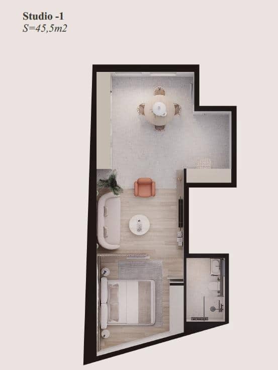 1 Zimmer Studio zu verkaufen in Benidorm - 170.000 € (Ref: 9522005)