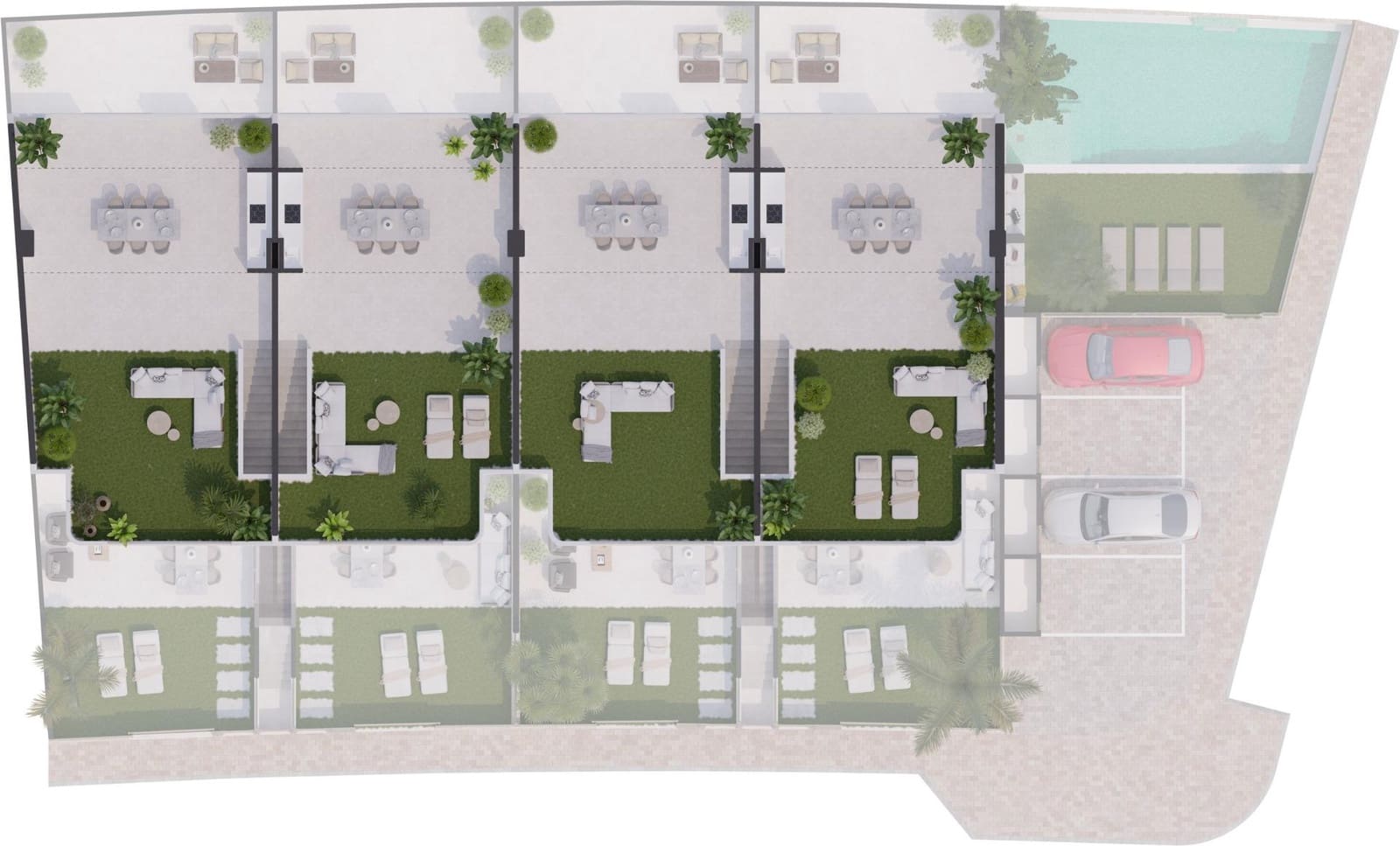 3 soverom Bungalow til salgs i Los Cuarteros med svømmebasseng - € 375 900 (Ref: 9522024)