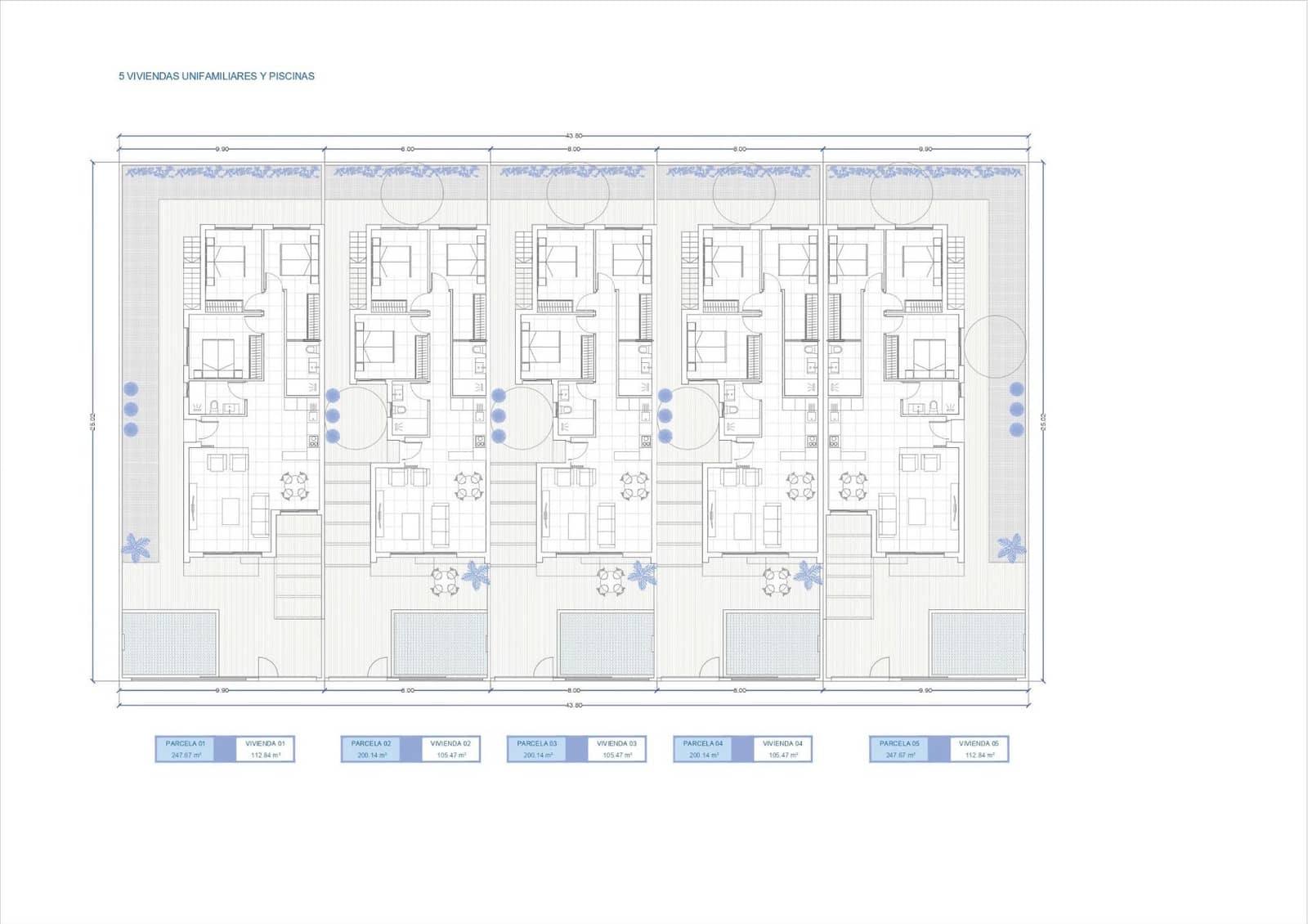 3 soveværelse Villa til salg i Los Alcazares med swimmingpool garage - € 392.000 (Ref: 9522198)