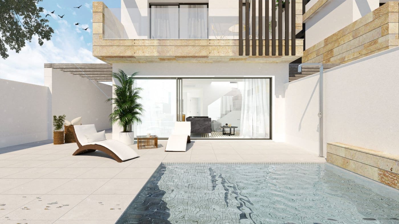 3 bedroom Villa for sale in San Pedro del Pinatar with pool garage - € 419,900 (Ref: 9522345)