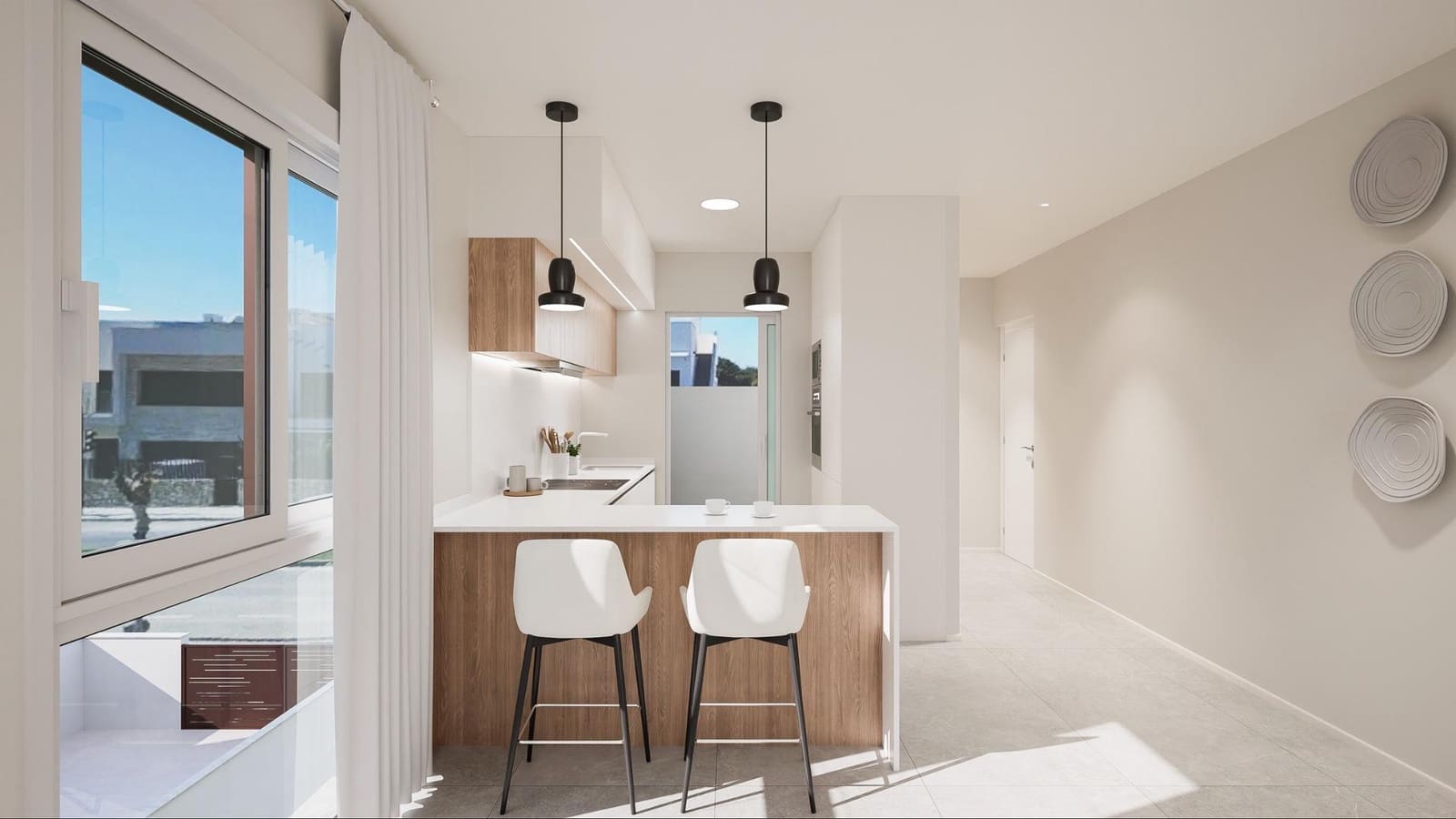 Bungalow de 2 habitaciones en Torre de la Horadada en venta con piscina garaje - 369.900 € (Ref: 9560463)