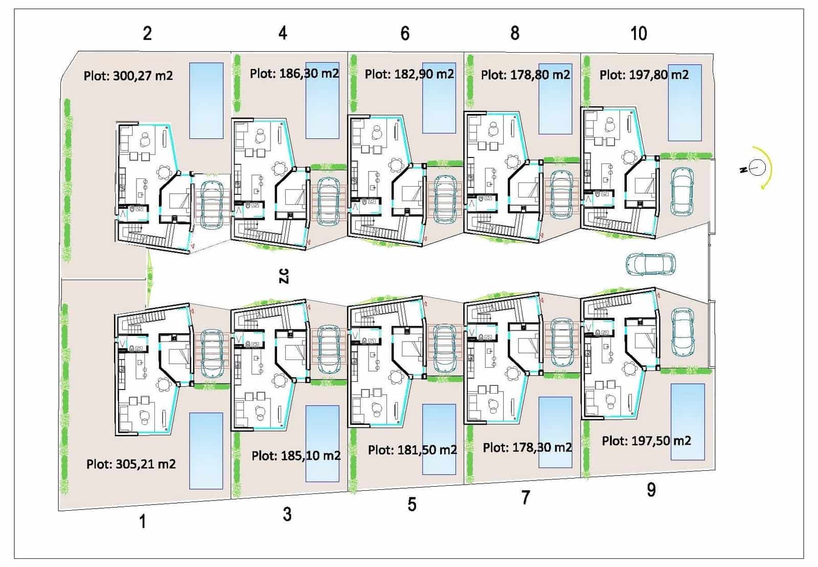 3 soveværelse Villa til salg i Los Altos med swimmingpool garage - € 509.000 (Ref: 9560622)