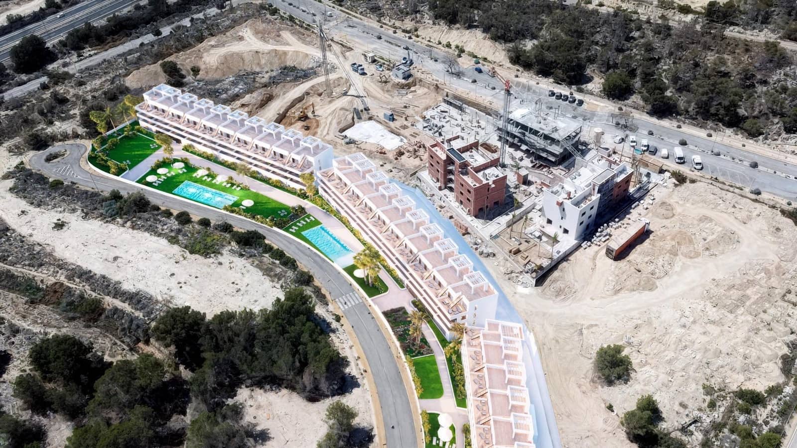 Apartamento de 2 habitaciones en Finestrat en venta con piscina garaje - 299.900 € (Ref: 9579880)