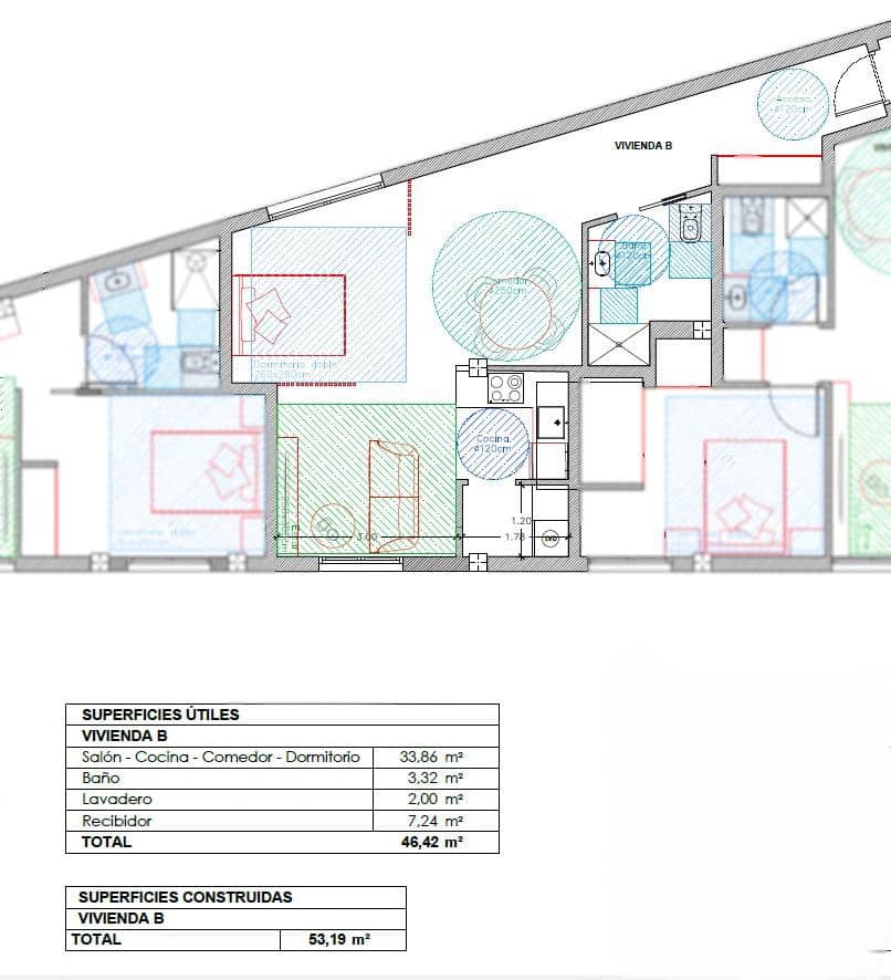 1 soveværelse Lejlighed til salg i Benidorm - € 185.000 (Ref: 9581178)