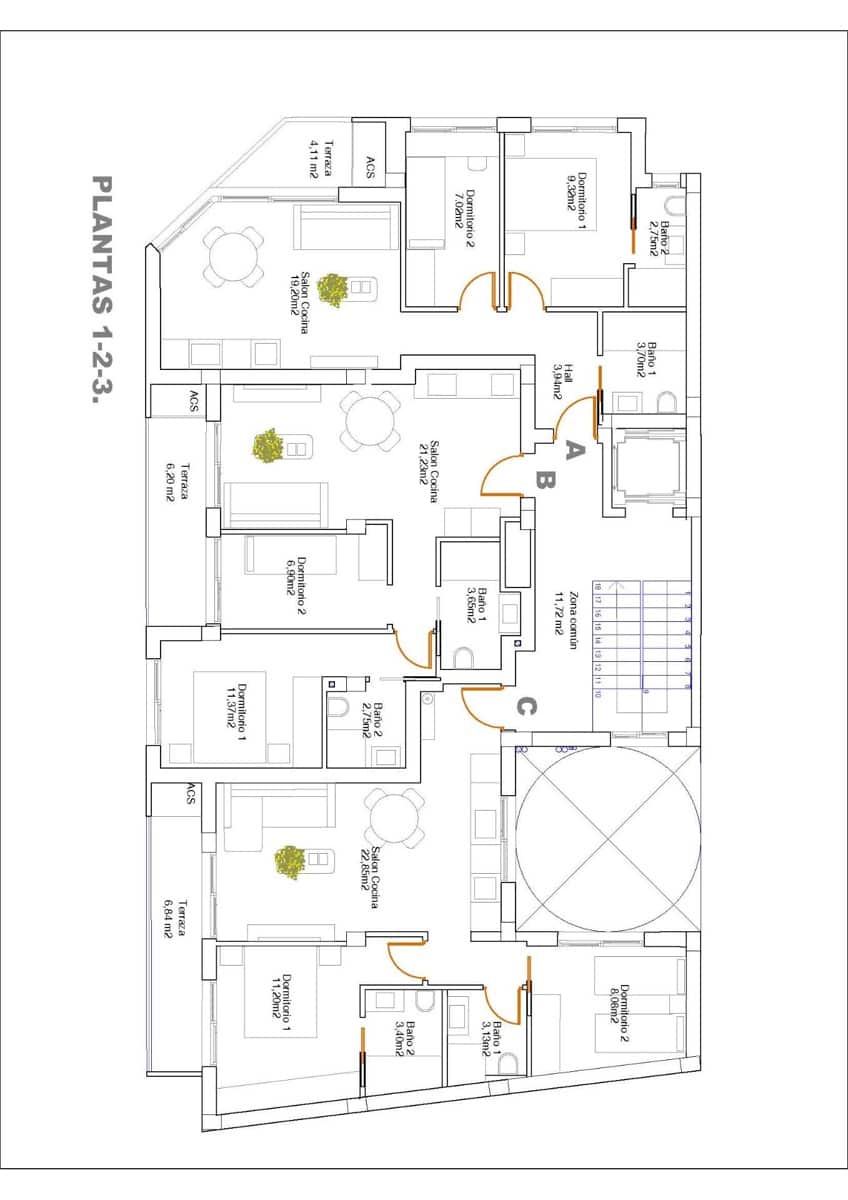 2 sovrum Lägenhet till salu i Guardamar del Segura - 254 500 € (Ref: 9601633)