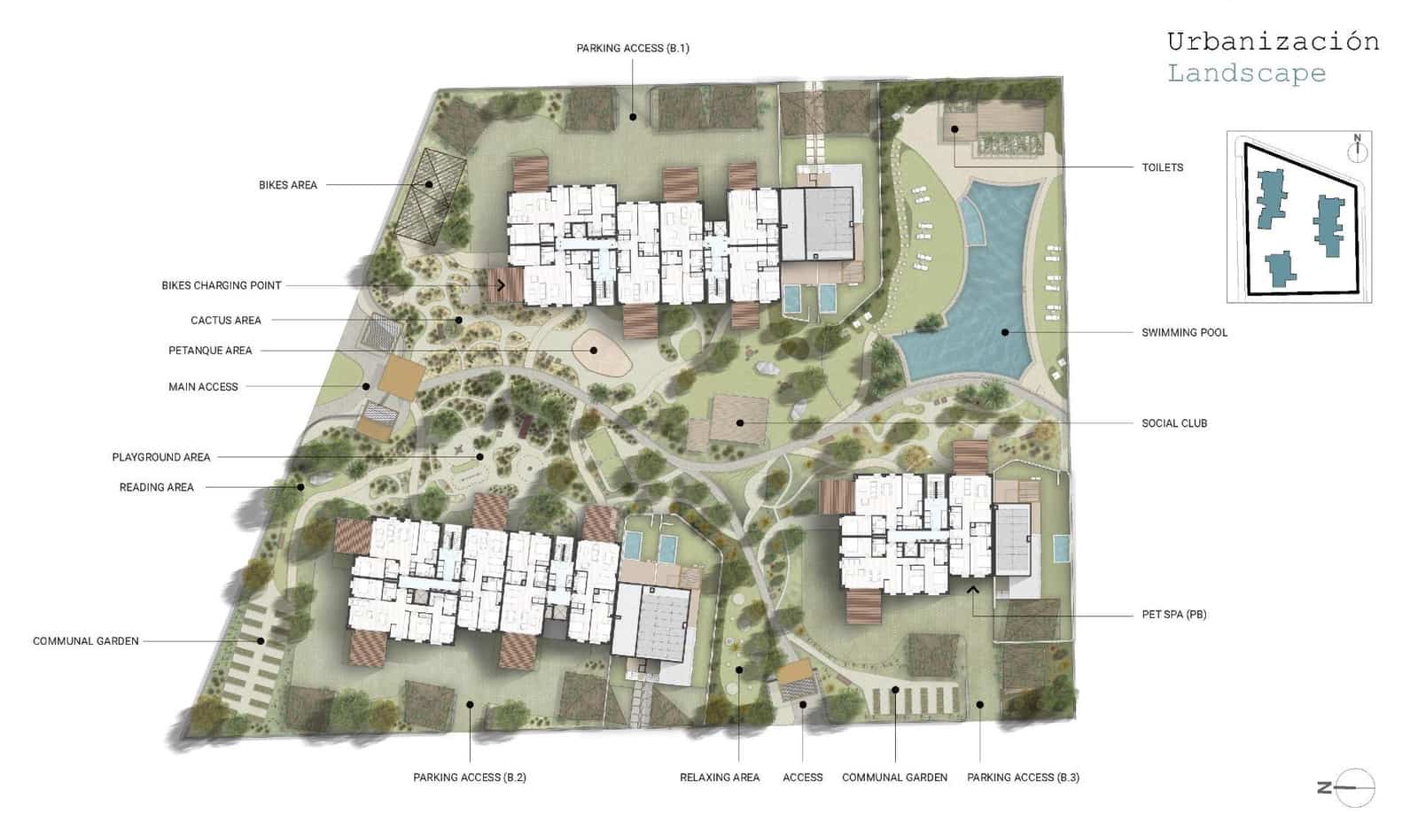 2 soveværelse Penthouse til salg i El Vergel / Verger med swimmingpool garage - € 370.000 (Ref: 9617660)